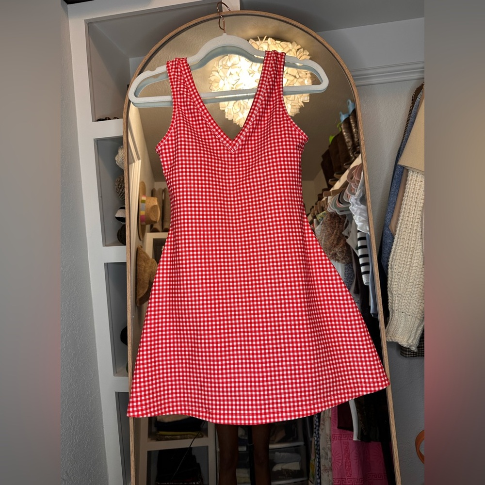 Abercrombie & Fitch Red gingham Dress